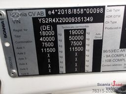 Scania R 460 EB - MEGA - HIGHLINE - 2x TANKs - ACC