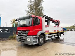 MERCEDES-BENZ Axor 1833 4x2Pritsche Kran faltbar  AHK