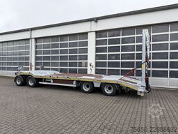 Möslein T 4 VB H2  neuer 4 Achs Tieflader hydraulischen Rampen