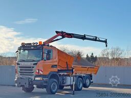 SCANIA G 360 * KIPPER 4,60m * PALFINGER PK 11002/ 6x4