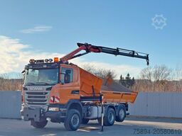 SCANIA G 360 * KIPPER 4,60m * PALFINGER PK 11002/ 4x4