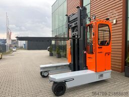Hubtex DQ45G/Only 3310 h/Telscopic forks