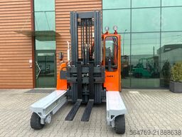 Hubtex DQ45G/Only 3310 h/Telscopic forks