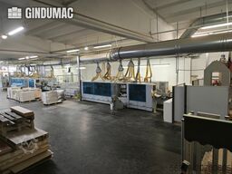 HOMAG WEEKE industrial production line for high-volume panel processing and edge-banding