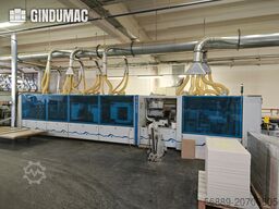 HOMAG WEEKE industrial production line for high-volume panel processing and edge-banding