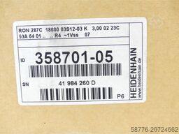 Heidenhain RON 287C 18000 ID 358701-05 SN 41 984 260 D - ! -