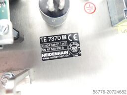 Heidenhain TE 737D Tastatur ID 824 048-01 W2 SN 67530800B - -
