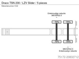 Draco TSN 230 / LZV Slider / 5 pieces