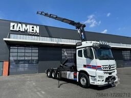Mercedes-Benz AROCS 3253  8x4 HMF 3220 K-6 + JOAB Haakarmsysteem