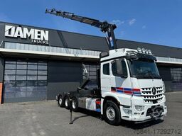 Mercedes-Benz AROCS 3253  8x4 HMF 3220 K-6 + JOAB Haakarmsysteem