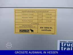 SCHMITZ CARGOBULL Mega Varios 3,05m Innen neue Plane ¤349.-mt