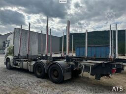 Scania R730 6x4 Timber truck.