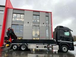 Mercedes-Benz Actros 2548 6x2 Containerpritsche Fassi F545RA...