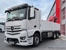 Mercedes-Benz Actros 2548 L 6x2 M-FHS Baustoff-Pritsche FASSI...