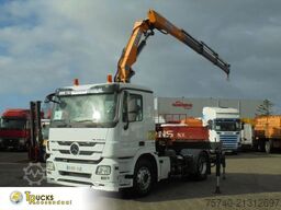 Mercedes-Benz Actros 1846 + Euro 5 + EFFER 250 Crane + REMOTE