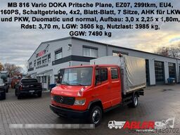 MERCEDES-BENZ 816 D Vario DOKA Pritsche Plane 2x AHK