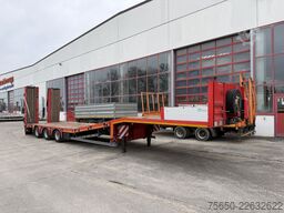 Kässbohrer LB3E  3 Achs Satteltieflader, komplett überfahrbar