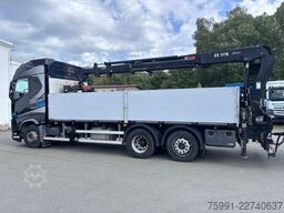 VOLVO FH 500 Baustoff LKW Mit Hiap Ladekran 177K
