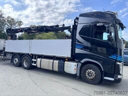 VOLVO FH 500 Baustoff LKW Mit Hiap Ladekran 177K