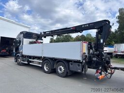 VOLVO FH 500 Baustoff LKW Mit Hiap Ladekran 177K