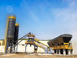 FABO Concrete Mixing Plant 120 m3 Concrete Mixing Plant