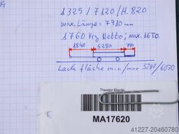 unbekannt 6070/1325/H820 mm