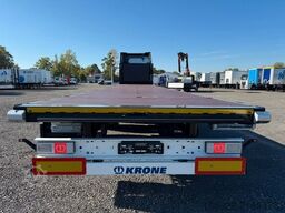 KRONE Plattform-Auflieger  mit Steckrungen - sofort v.