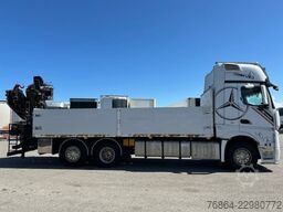 MERCEDES-BENZ ACTROS 2545 L 6X2, RETARDER, PRITSCHE, HIAB XS 166 D-4 PRO, E5