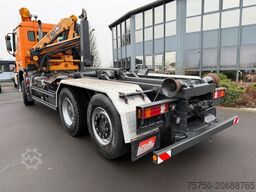 MERCEDES-BENZ Actros 2632 6x4/2 Meiller + HMF Kran