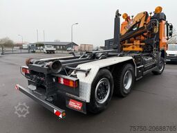 MERCEDES-BENZ Actros 2632 6x4/2 Meiller + HMF Kran