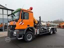 MERCEDES-BENZ Actros 2632 6x4/2 Meiller + HMF Kran