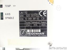 Heidenhain UM 112 ID 325 001-02 SN13068381B generalüberholt mit 3 Mon. Gewährl.