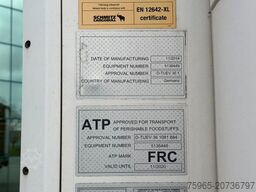SCHMITZ CARGOBULL SCB*S3B CARRIER VECTOR 1550 WITH 5210 ENGINE HOU