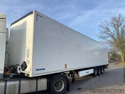 Krone 3 ass geisoleerde  oplegger met laadklep