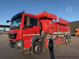 MAN TGS 41.400 8X4 BB Naaktgeboren VP-8000 14.000 L