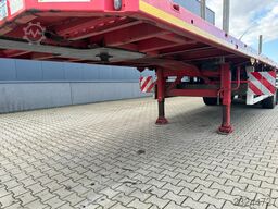 Broshuis 750cm extendable flatbed trailer / SAF + drumbr...