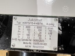 JUNKER / JUKOMET HF-Schleifspindeleinheit mW15