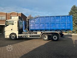 MAN 26.480 TGX Wechselsystem Abroller+Kran+Container