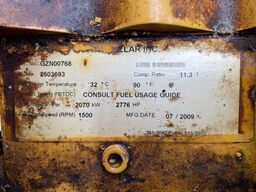 CAT G3520 - 2.150 kVA Used Gas Generator - DPX-12668