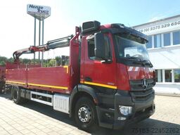 MERCEDES-BENZ Antos 1830 L Pritsche Heckkran Funk