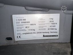 JUNGHEINRICH EZS 590 * DEMO !! NEW battery !!