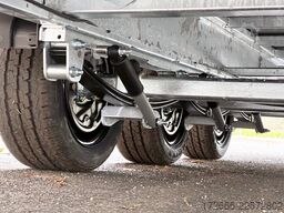 Hapert Trailers HAPERT AZURE H-3 | TRIDEM 605X220X30CM 3500KG HOCHLADER | NFW | PARABELFEDER