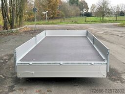 Hapert Trailers HAPERT AZURE H-3 | TRIDEM 605X220X30CM 3500KG HOCHLADER | NFW | PARABELFEDER