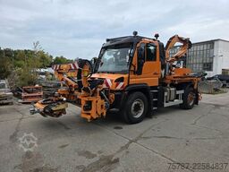 UNIMOG U427L mit Mulag MFK500 & MHU+Aebis Schmidt Strat