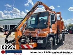 Unimog U 300 4x4, Kommunalhydraulik, Zapfwelle
