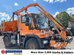 Unimog U 300 4x4, Kommunalhydraulik, Zapfwelle