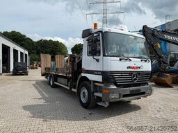 MERCEDES-BENZ 2535 Actros MP1 Baumaschinentrans. KRAN + RAMPE