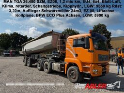 MAN TGA 26.480 SZM 6x4 Kipper Schwarzmüller LIFT