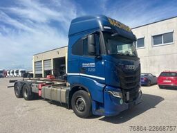 IVECO S-WAY 460, AS260SY/FP BDF,   WECHSELFAHRGESTELL, INTADER, E6