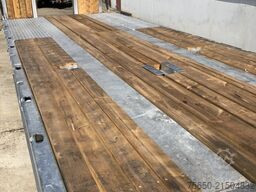 Möslein T 3-6,60 VB  3 Achs Tieflader- Anhänger, Luftgefedert, Verbreiterung